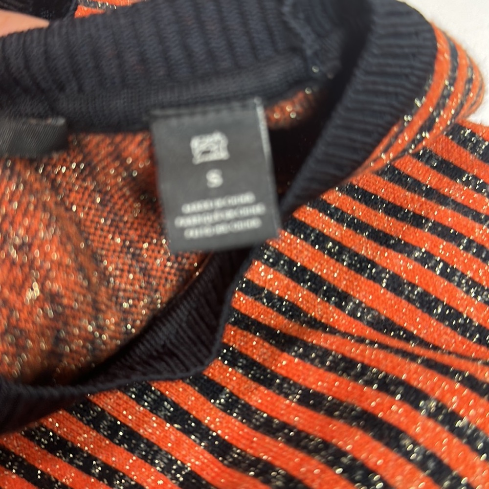 Scotch & Soda Maison Scotch Dans La Nuit Orange sweater - Picture 6 of 8